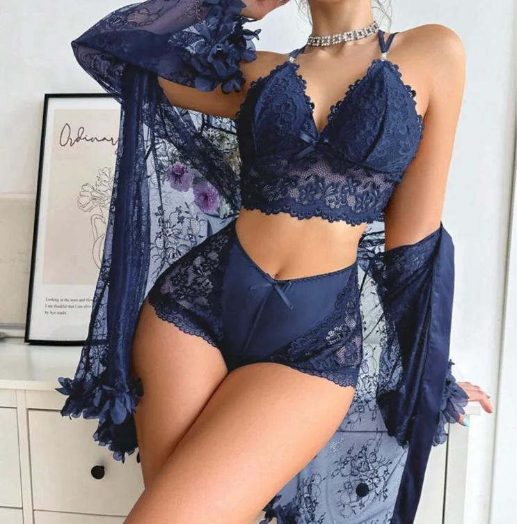 Navy Blue Loungewear Set