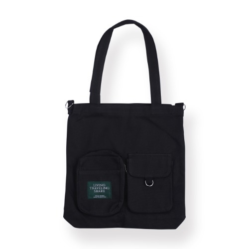 Campus Shoulder Bag - Black | Default Title