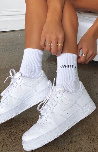 Good To Go Socks White | One Size