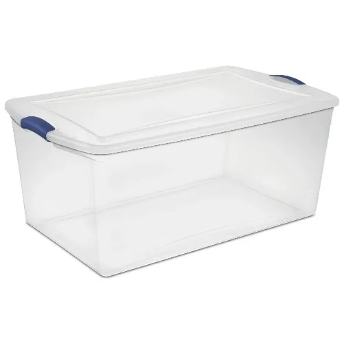 New 105qt Storage Containers x2
