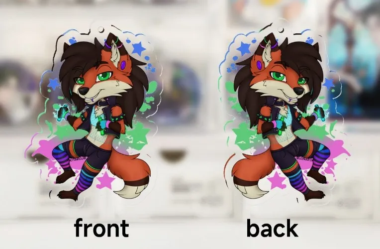 Flynn Acrylic Keychains