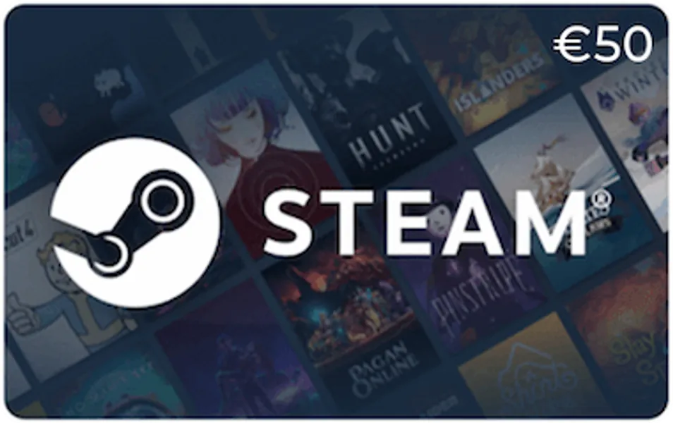 Steam giftcard €50