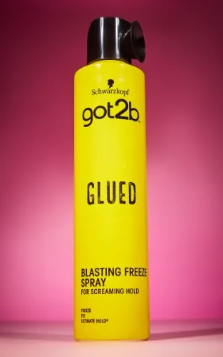 Schwarzkopf Got2b Glued Blasting Freeze, Laca Fijación Extrema, 300 ml (el empaque puede diferir) - 1