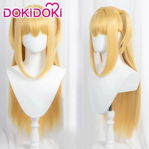 【Ready For Ship】DokiDoki Anime Cosplay Wig Women Golden Long Hair Halloween | Wig Only-Ready For Ship