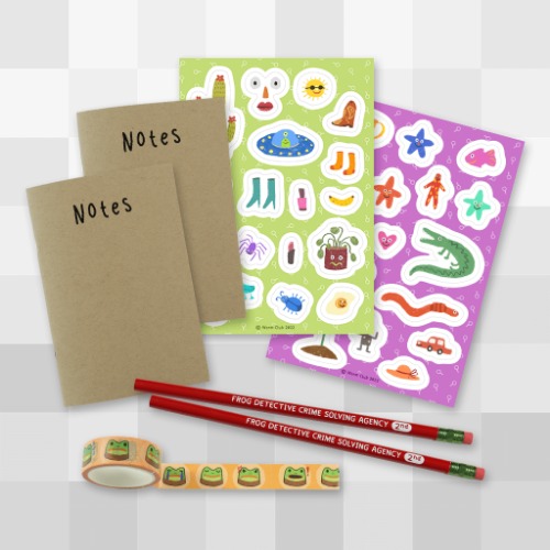 Frog Detective Stationery Set | Default Title