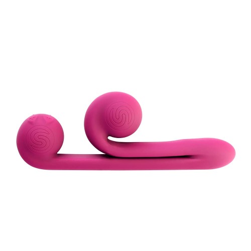 Snail Vibe Vibrator for Clitoris and G-Spot, Unique Design (Pink) - Pink