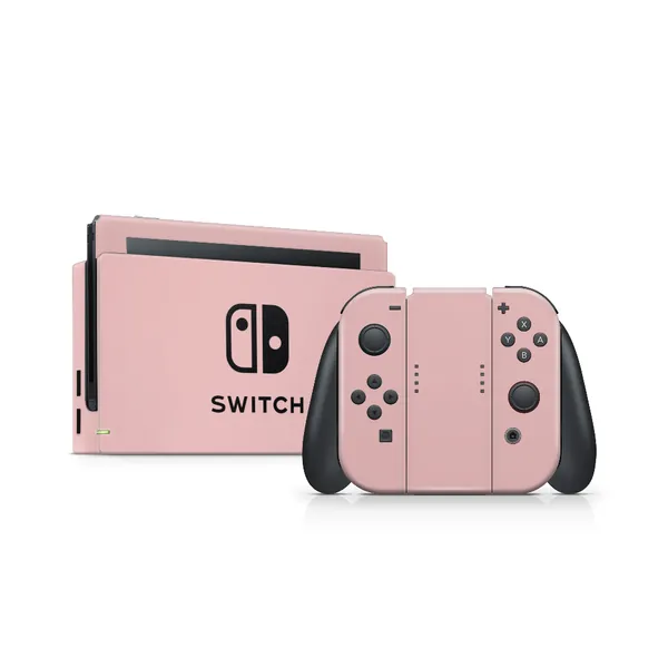 Mauve Pink Nintendo Switch Skin