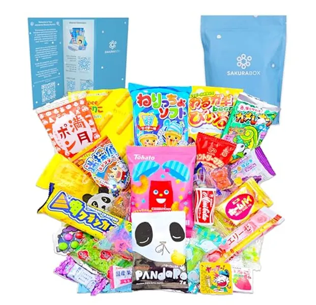 Japanese Snacks & Candy 30 Piece Dagashi Set (Bag)