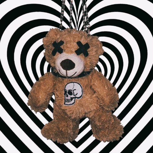 Gothic Skull Bear Backpack