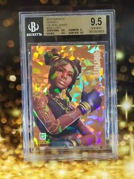 2019 Panini Fortnite Series 1 USA LUXE #300 Cracked ice Shard BGS GEM MINT 9.5  | eBay