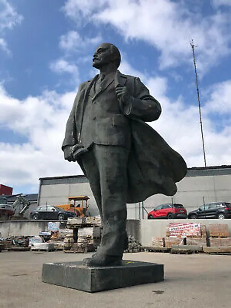 15,7 feet extraordinary statue of Vladimir Ilyich Lenin made of bronze  | eBay