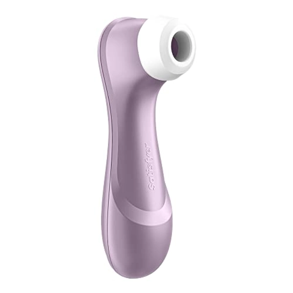 Satisfyer Pro 2 Air-Pulse Clitoris Stimulator - Non-Contact Clitoral Sucking Pressure-Wave Technology, Waterproof, Rechargeable (Violet)