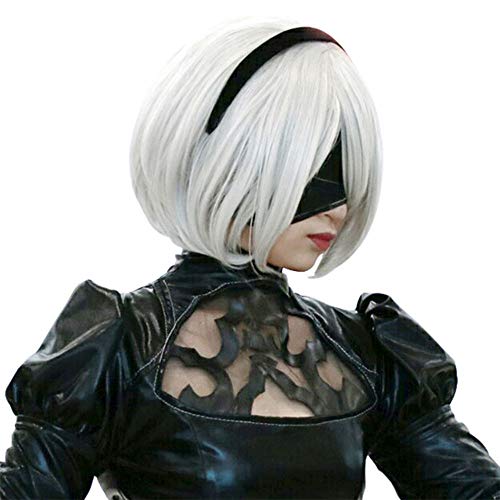 2B Cosplay Wig
