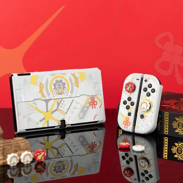 White Xenoblade Switch OLED Cases Xenoblade 3 Switch Cover Case - Switch