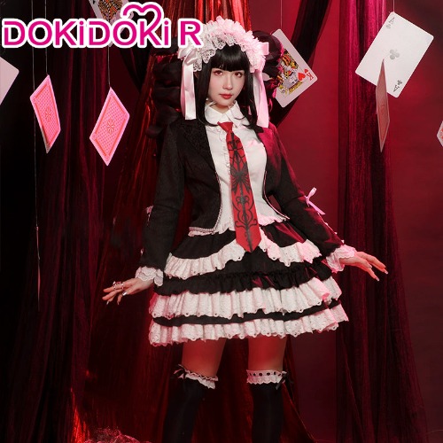 DokiDoki-R Game Danganronpa Cosplay Celestia Ludenberck Costume Women | S-PRESALE