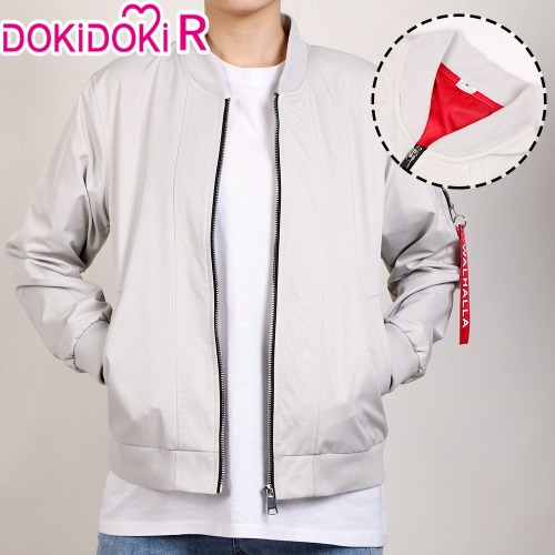 【Size S-2XL】DokiDoki-R Anime Tokyo Revengers Cosplay Hanemiya Kazutora Costume Grey Jackets | Grey Jackets / S