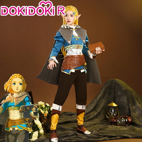 【Cloak Only 】DokiDoki-R Game The Legend Of Zelda: Tears Of The Kingdom Cosplay Zelda Cloak Costume | Zelda Cloak S-PRESALE