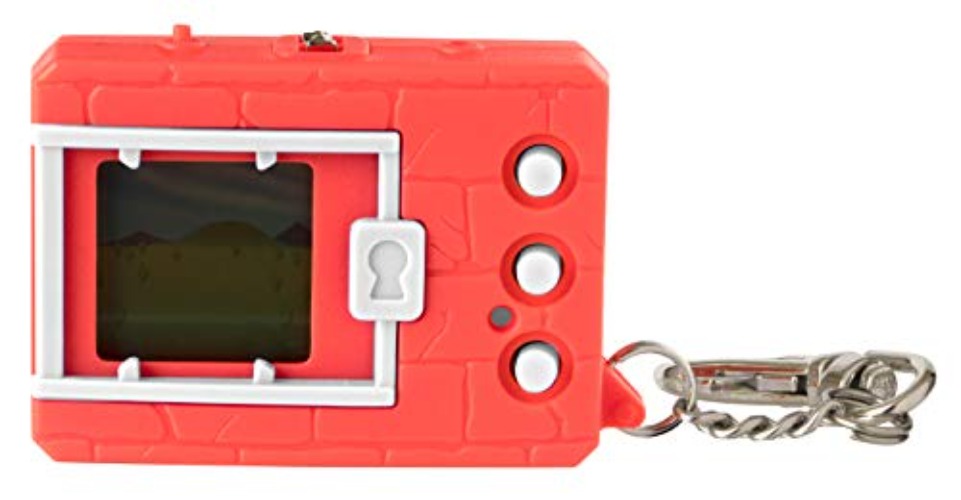 Digimon (Originale) Neon Red - Virtual Monster Pet di Tamagotchi, 41861 - Rosso neon
