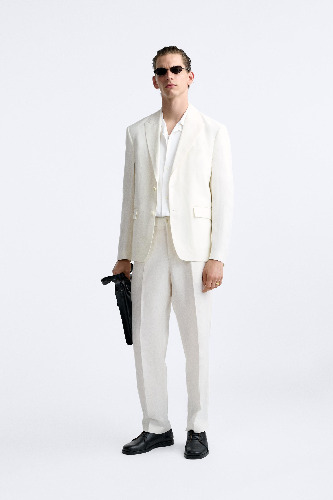 BLAZER TRAJE 100% LINO