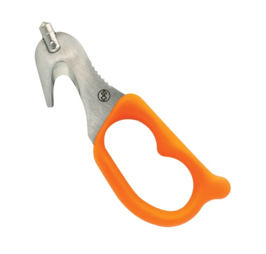 Rope Cutting Hooks – Emergency Rope Cutting Tool – Rope Cutter Hook - SuperVisor XT - Orange – with Visor Sheath