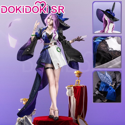 DokiDoki-SR Game Honkai: Star Rail Cosplay Jade Costume | M-Order Processing Time Refer to Description Page