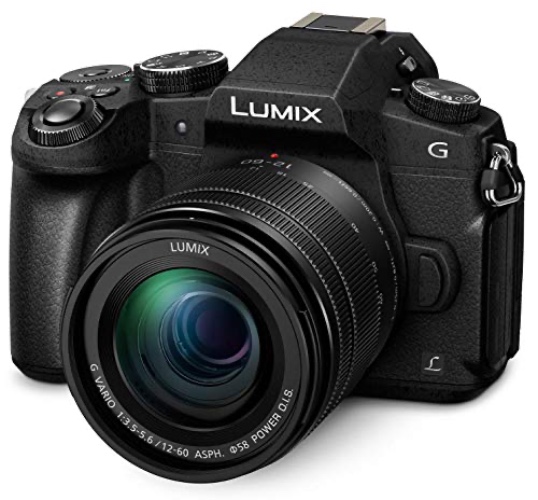 Panasonic LUMIX G85 4K Digital Camera, 12-60mm Power O.I.S. Lens, 16 Megapixel Mirrorless Camera, 5 Axis In-Body Dual Image Stabilization, 3-Inch Tilt and Touch LCD, DMC-G85MK (Black) - Camera Starter Kit