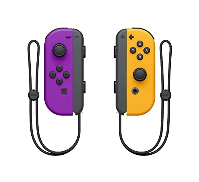 Nintendo Joy-Con 2er-Set Neon-Lila/Neon-Orange
