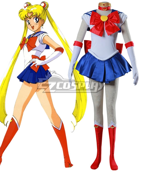 Sailor Moon Tsukino Usagi Princess Serenity Cosplay Costume