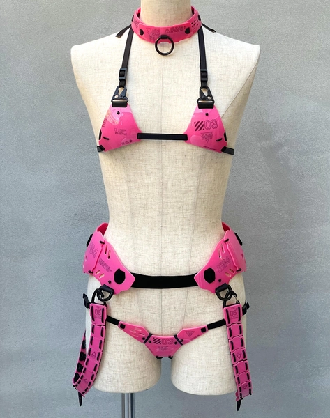 Full Armor Bikini Set - Pink