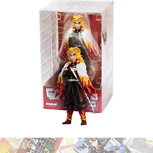 Good Smile Kyojuro Rengoku: 17cm Popup Parade Statue Figurine Bundled with 1 A.C.G. Compatible Theme Trading Card (94426)