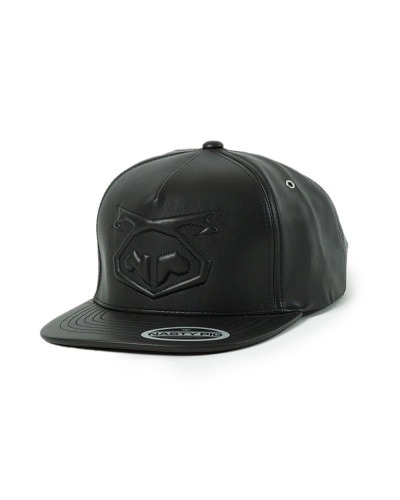 Snout Strapback Flat Brim | Black / OSFA