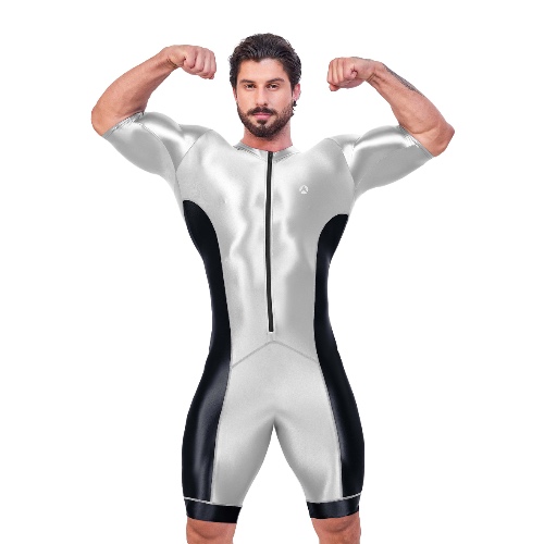 Gladius Sports Unitard Suit | Silver Gray / XXL