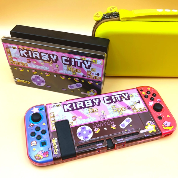 Cute Kirby Switch Case