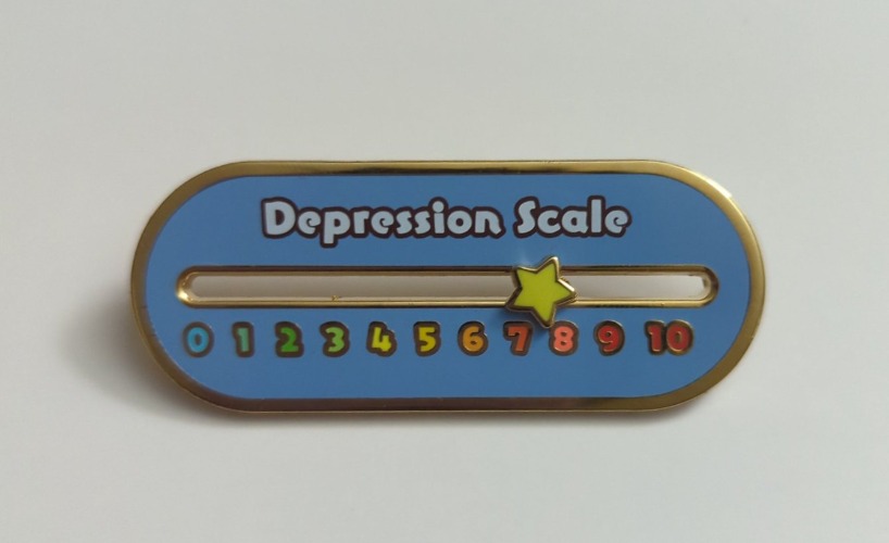 Sliding Depression Scale Pin - In Stock