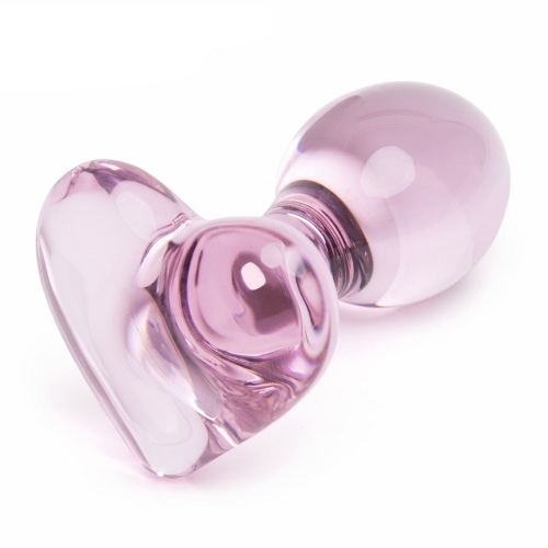Classic Crystal Heart Plug - Heart