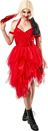 Suicide Squad 2 Harley Quinn Red Dress Costume