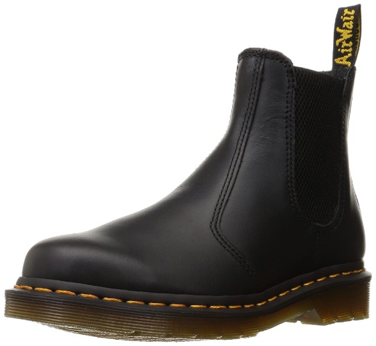 Dr. Martens Unisex 2976 Chelsea Boot - 2976 Chelsea Boot Black Nappa 8