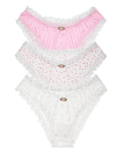 3 Piece Panty Pack | M / Multi