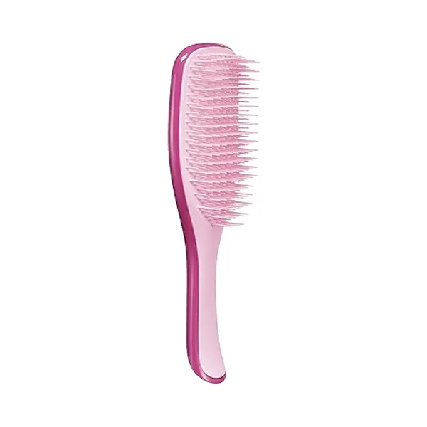 Tangle Teezer HaarbĂŒrste Ultimate Detangler Raspberry Rouge, Eine Brush fĂŒr trockenes & nasses Haar mit flachem Griff fĂŒr idealen Halt, FöhnbĂŒrste, innovative Detangler BĂŒrste, 1 StĂŒck
