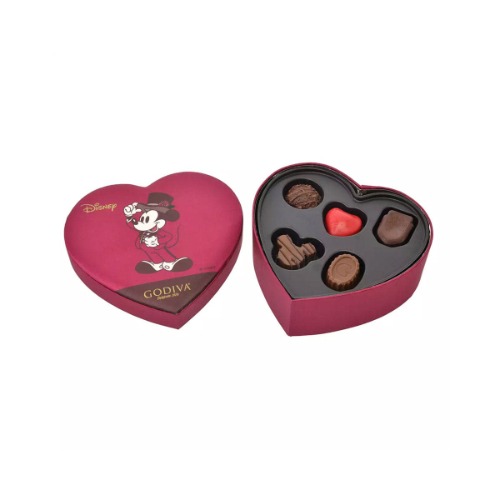Disney Mickey x Godiva Chocolate Assortment Heart Box Valentine 2025