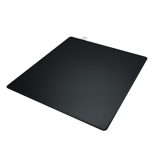 XTRFY GPZ1 - Big Gaming Mouse pad - Effortless Gliding with Perfect Mouse Control - Stitched Edges and Non-Slip for Gamer - Machine Washable - Zy's Damage Edition, Rectangle 460 x 400 x 4 mm - 15.8L x 18.1W inches - black