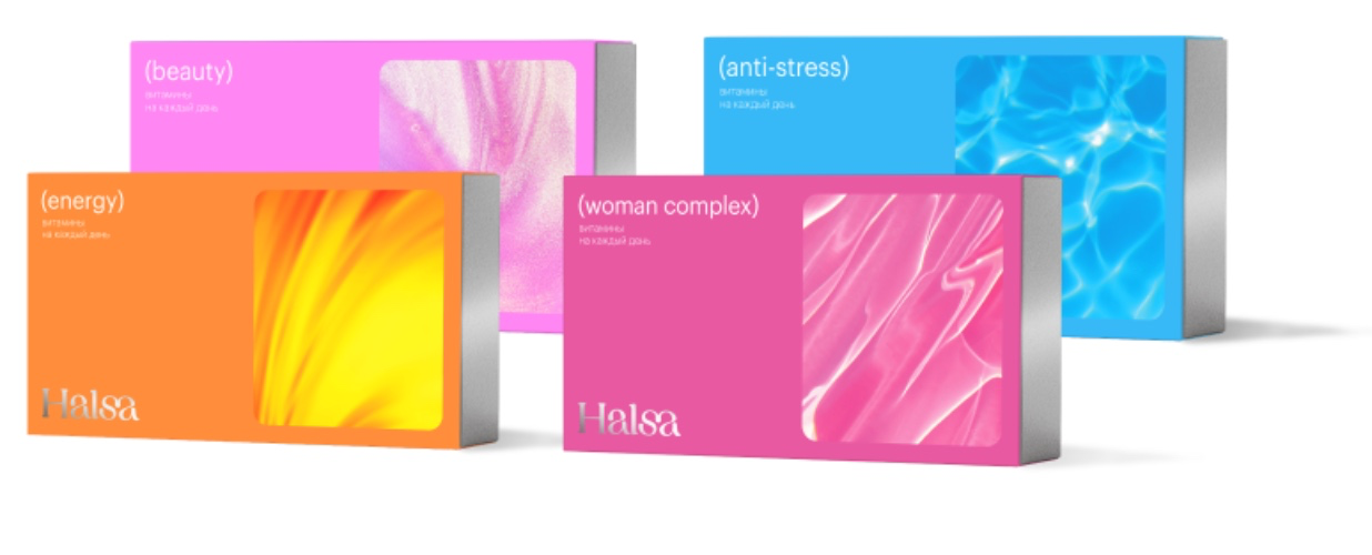 Box of vitamins for immunity