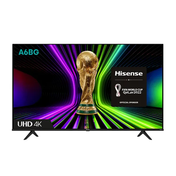 Hisense 43A6BGTUK (43 Inch) 4K UHD Smart TV, with Dolby Vision HDR, DTS Virtual X, Youtube, Netflix, Disney +, Freeview Play and Alexa Built-in, Bluetooth and WiFi (2022 NEW)