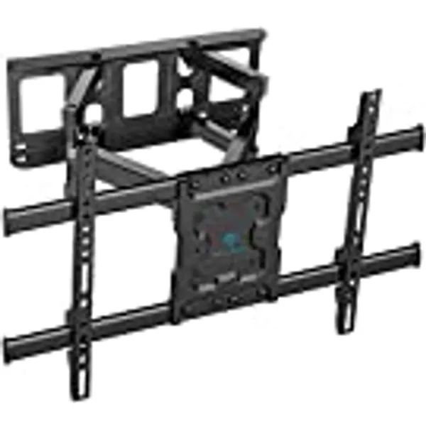TV Wall Bracket Swivels Tilts Extends, Full Motion TV Wall Mount for Most 37-82 Inch Flat&Curved TVs, Holds up to 60kg, VESA 600x400mm