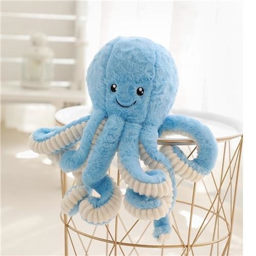 Octopus Plushies - 18cm / Blue
