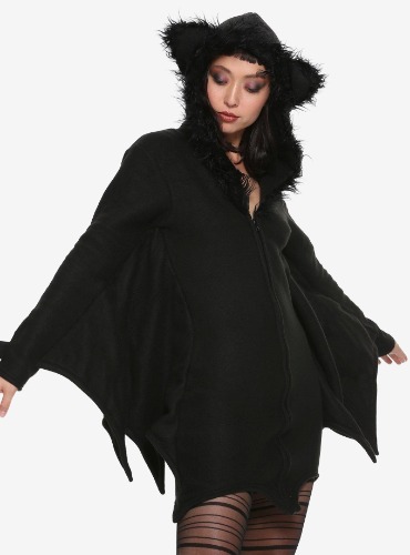 Cozy Bat Girls Costume
