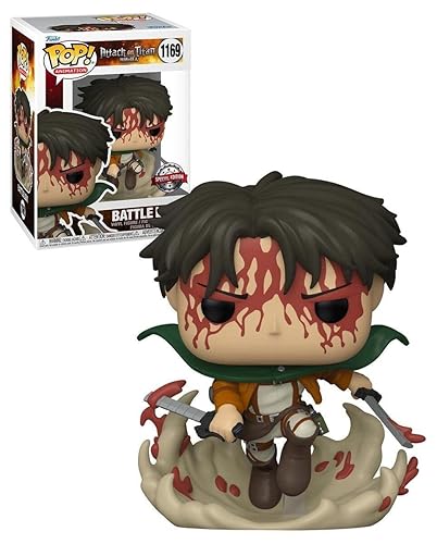 Funko Pop 1169 Battle Levi Attack On Titan Exclusive