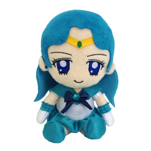 Bishoujo Senshi Sailor Moon - Sailor Neptune - Mini Cushion - Sailor Moon Mini Plush Cushion (Bandai) - Pre Owned