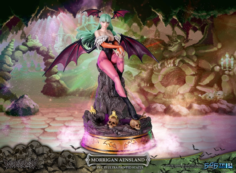 Darkstalkers Morrigan Aensland Statue