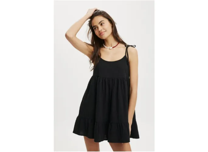 Sunny Babydoll Mini Dress